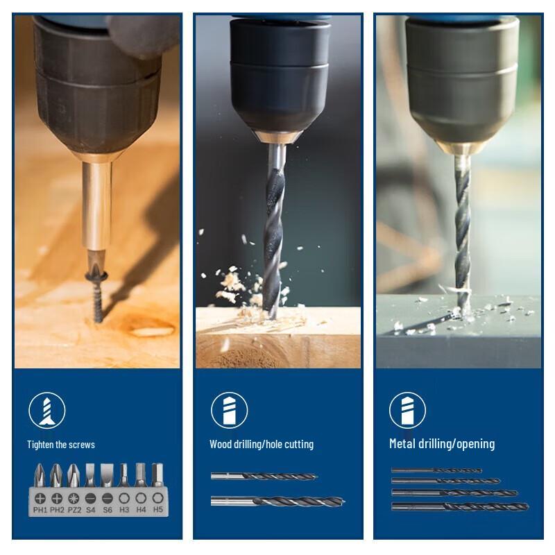 Bosch GBM400 Multi-function Electric Drill/Screwdriver CN plug (adapter included)