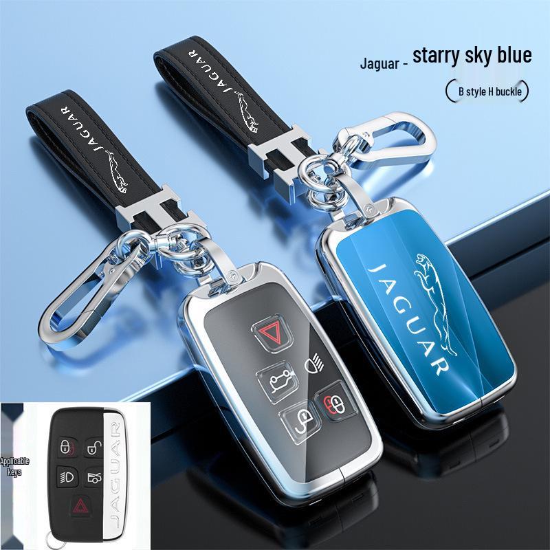 Jaguar Key Cover for XEL, XFL, E-Pace, F-Pace, F-Type, XE, XF, I-Pace, XJL Models (Unisex)