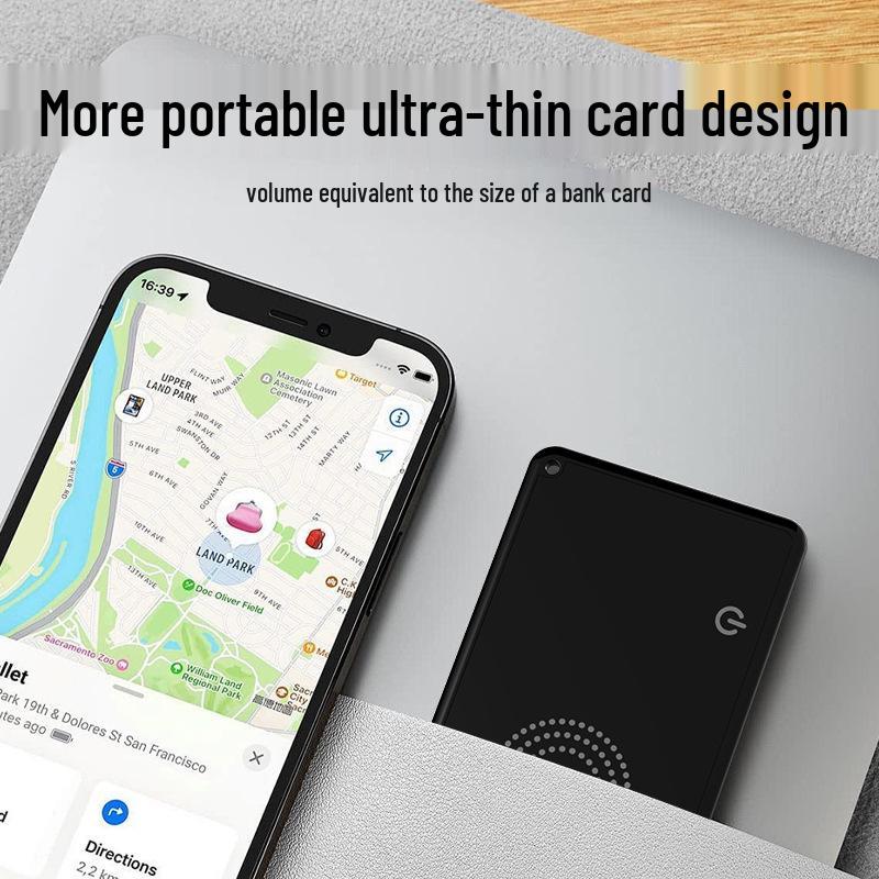 GPS Bluetooth Tracker: Anti-Lost Device for Wallets, Luggage, and Documents - AirTag Alternative.