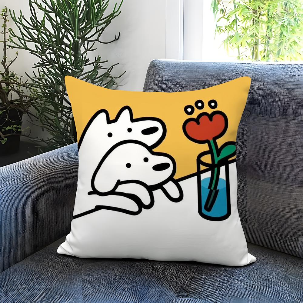Trendy MMatsuiable Cushion Cover Comfortable Reversible Pillow Cover Ideal for Car Sofa Bedroom Beyond