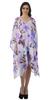 Moomaya Georgette Short Caftan Midi Dress Beach Swimwear Cover Up Womens