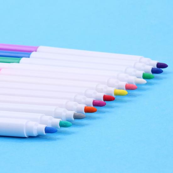 8/12Pcs Water Soluble Chalk Markers LED Boards Art Crafts Smooth Application Bold Lines Erasable Ink Neon Pens