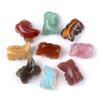 1Pc Natural Crystal Agate Stone Lizard Mini Animal Viewing Small Ornament Decorative,Mini Home Decor Furnishings Jewellery 26x18mm