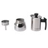 Кофеварка Moka Maker Pot с изолированной ручкой из нержавеющей стали 304, портативная итальянская кофеварка для дома и путешествий 6