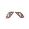 Peach Wood Grain Dashboard Air Outlet Vent Cover Trim For Nissan Rogue -2024