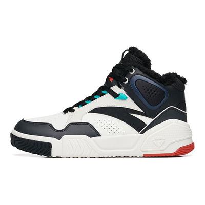 Туфли для скейтбординга Flame High-Top Мужские туфли для скейтбординга Белый Черный Серый 112248990R-3