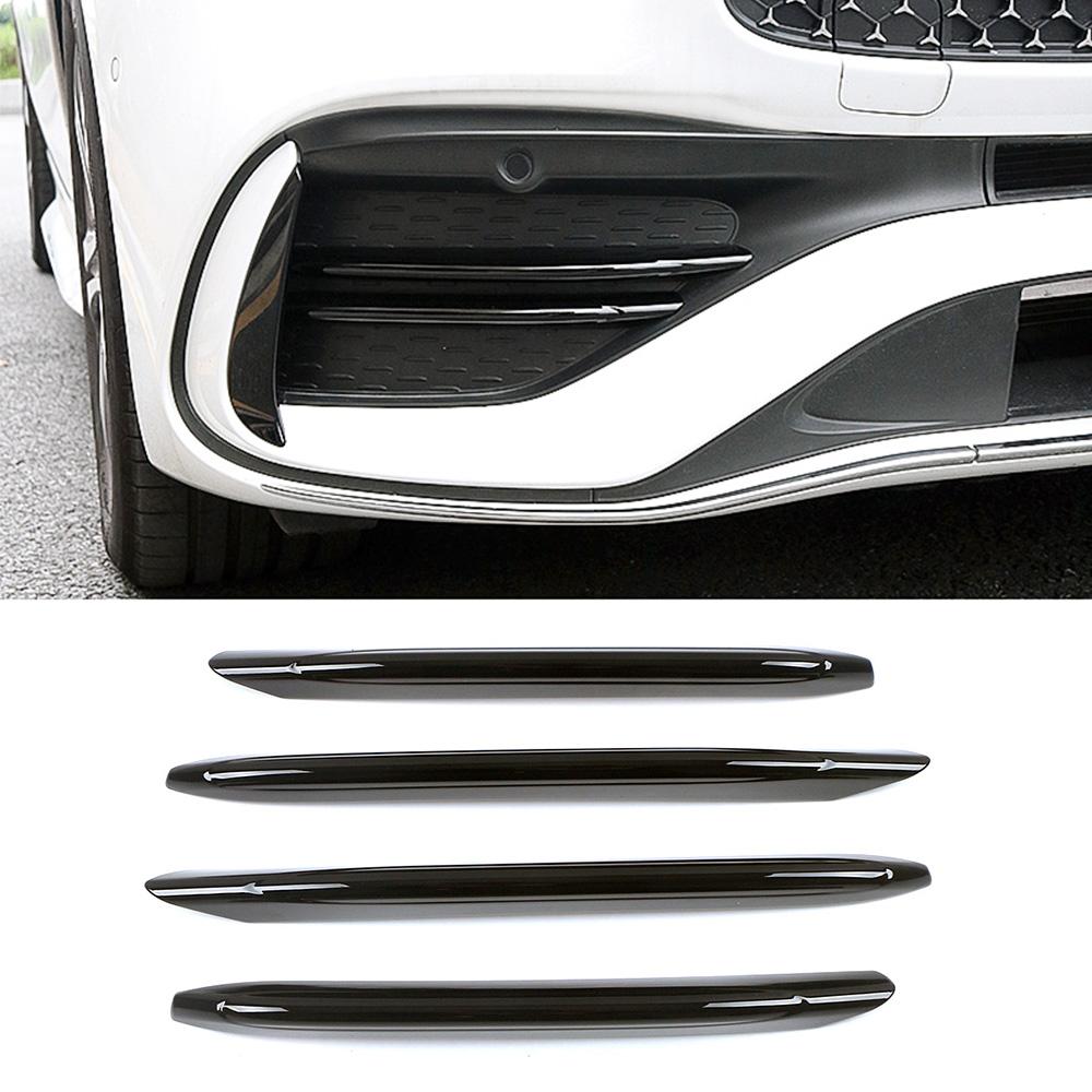 For Mercedes Benz C Class W206 C200 C260 C300 2022 2023 Car Part Refit Front Bumper Foglight Fender Grille Trim Sequin