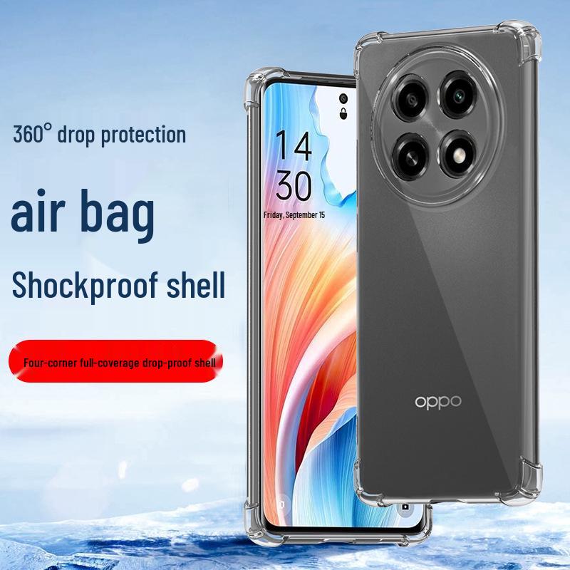 Противоударный мягкий силиконовый чехол для телефона Oppo для A2M, A5Pro, A97, A93S, A56S, A36, A11X - Защита четырех углов