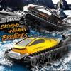 New RC Car 2.4G Amphibious All Terrain Crawler Tank Remote Control Truck Climbing Off-Road Vehicle Waterproof Toy Children Gift