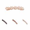 Pearl Rhinestone Studded Hair Clips Alloy Spring Barrette Clamps Hairpins Decorations Accessories