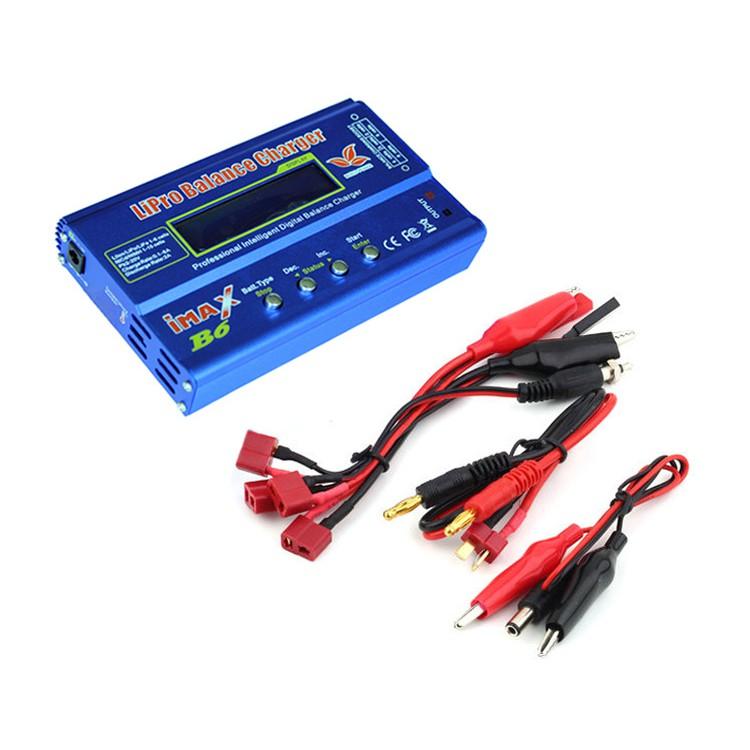 Зарядное устройство iMAX B6 b6ac 80 В для аккумуляторов Lipo NiMh Li-Ion Ni-Cd Цифровое RC B6 Lipro Балансировочное зарядное устройство + Адаптер 12 В 5 А