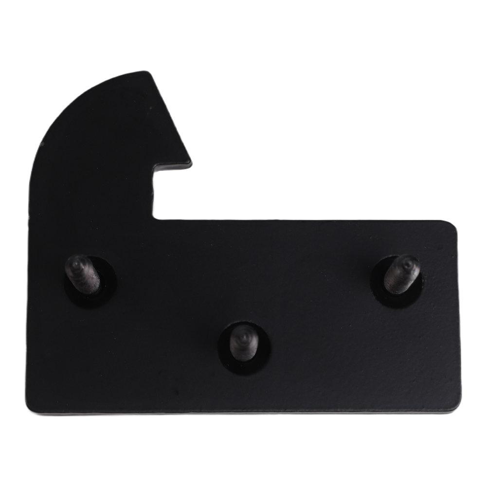 Child And Pet Safety Feature Aluminum Barn Door Latch Double-Sided Door Latch