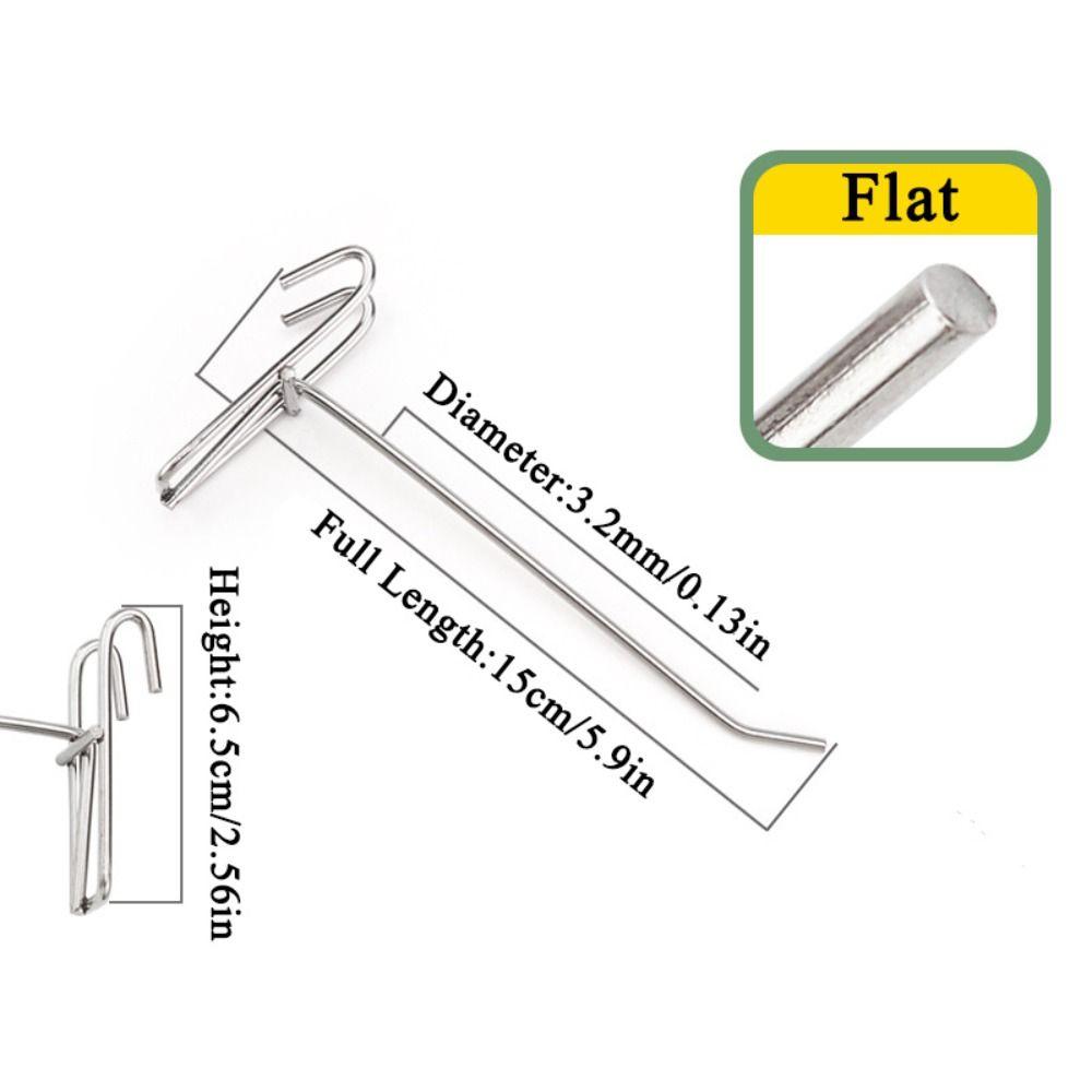 Supermarket Screen Hooks 5-25cm Store Organizer Durable Grid Hooks  For Screen Grid