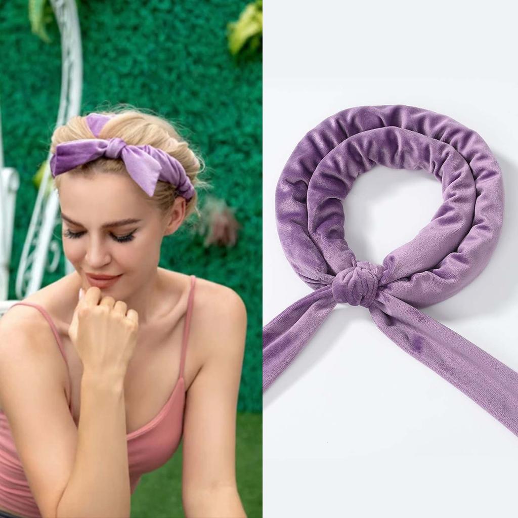 Heatless Curling Rod Headband No Heat Hair Curlers Lazy Hair Rollers Sleeping Soft Curl Bar Wave Formers DIY Hair Styling Tools