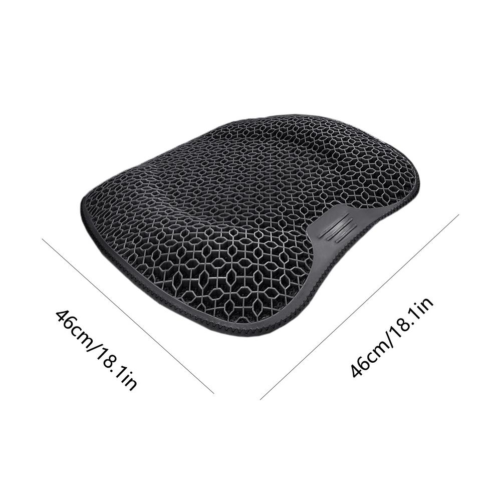Охлаждающая подушка для сиденья автомобиля, сотовая охлаждающая подушка, нескользящие подушки для вождения, дышащая, охладитель для сиденья автомобиля, 3D, эластичная, дышащая