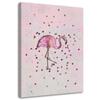 Печать на холсте Яркий фламинго