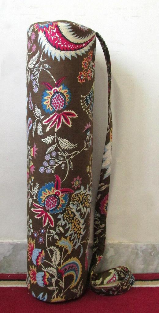 Мужская или женская сумка для коврика для йоги, хлопковая спортивная сумка ручной работы для спортзала, сумка для коврика для пилатеса, сумка-переноска, сумка с регулируемым ремнем