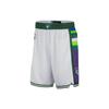 Шорты NBA Milwaukee Bucks Swingman City Edition Dri-fit, шорты белые мужские, уличная одежда DB4141-100