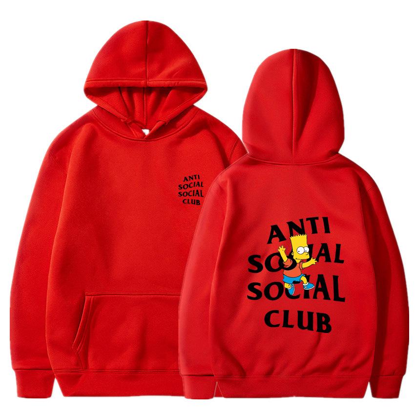 VLONE FRIENDS Angel Big V Loose Hoodie for Men & Women - Spring/Autumn Casual Fashion