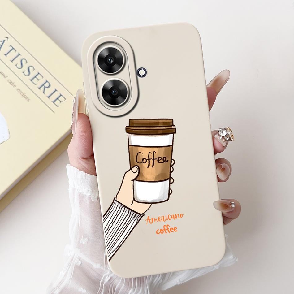Для Realme Note 60 2024 Милый Чехол для Телефона с Рисунком Для Realme Note60 4G Мягкий Силиконовый Ударопрочный Чехол