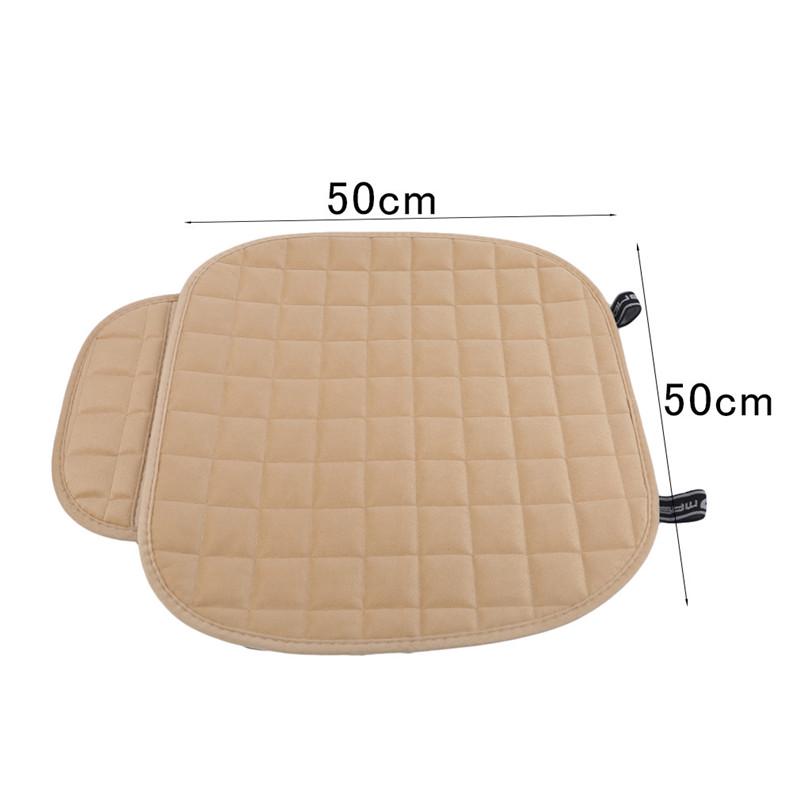 Простая удобная однотонная автомобильная передняя подушка Нескользящая дышащая автомобильная подушка