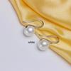 Natural Pearl Earrings Simple Round Classic Earrings Fashion Fine Jewelry Gifts Earrings for Women