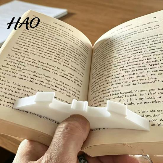 Portable Page Clamp Bat Book Holder, 3D Printed Gothic Style Bookmark, Lightweight Accessory Spreader for Home And Commuting Use Marker