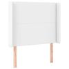 VidaXL LED Headboard Bedroom Furniture Single Bed Accessory Headboard Interior White 3123847