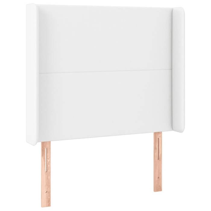 VidaXL LED Headboard Bedroom Furniture Single Bed Accessory Headboard Interior White 3123847