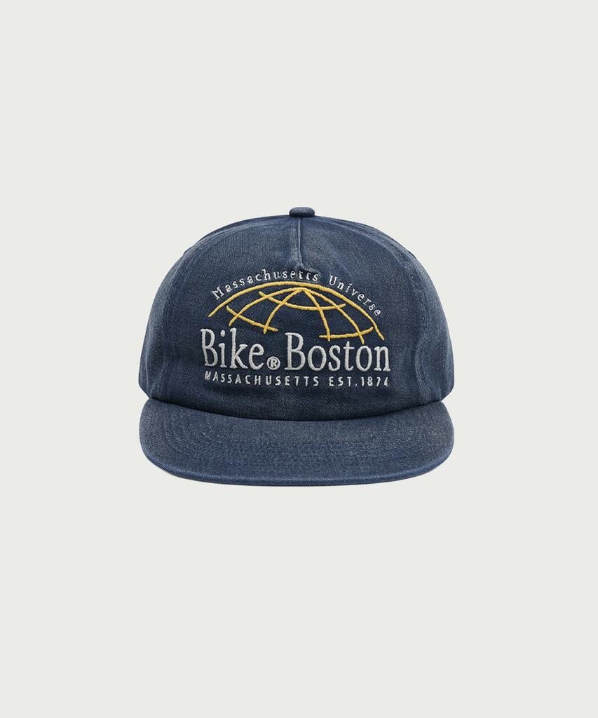 Кепка BIKE Boston Massachusetts 5-панельная темно-синяя