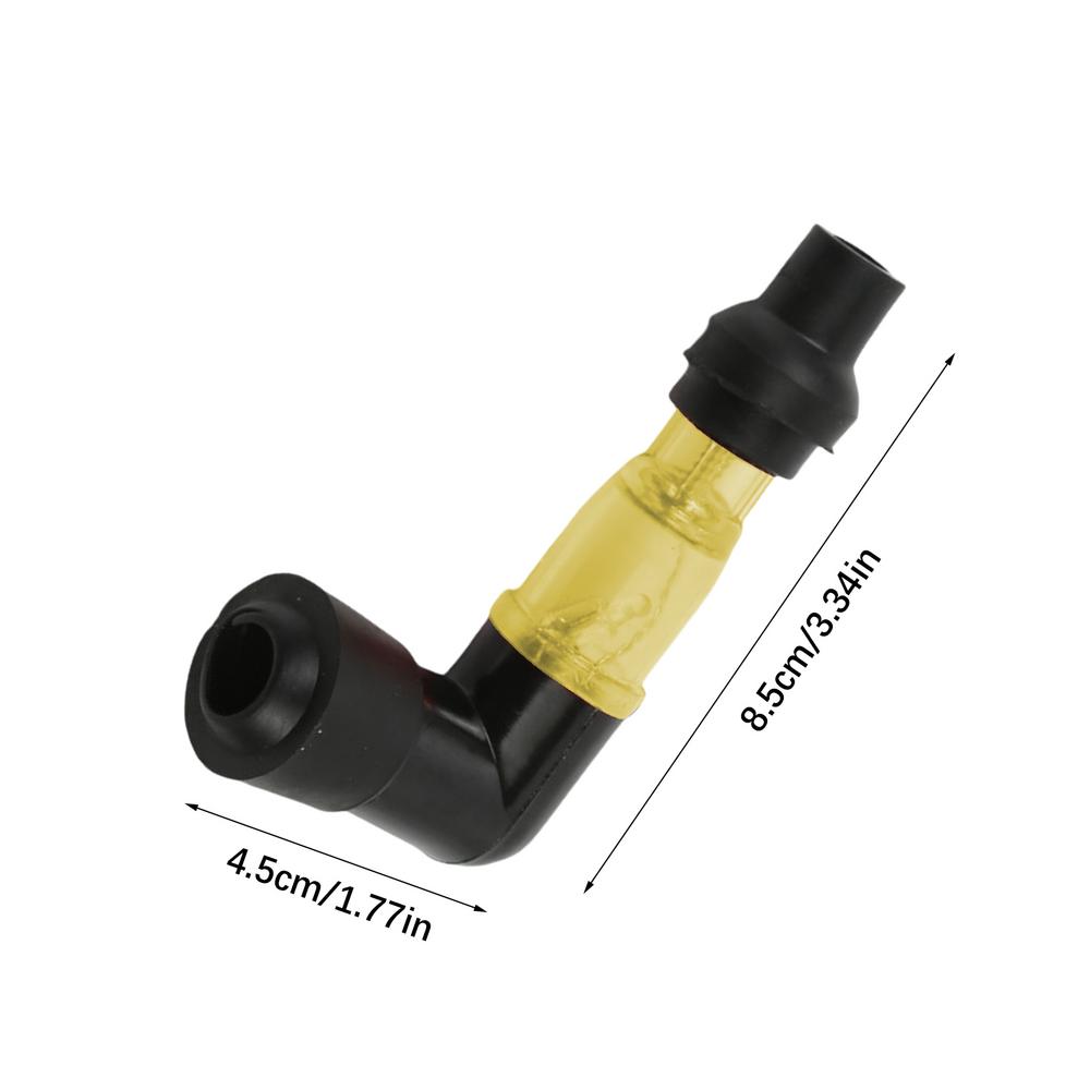 Мотоциклетный флеш-колпачок свечи зажигания 90 градусов, резисторный колпачок свечи зажигания для мотоцикла для мотокросса, колпачок-крышка для флеш-свечи зажигания