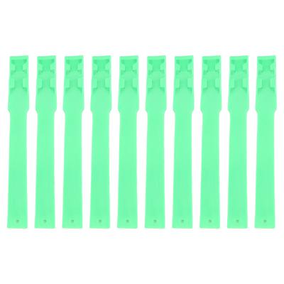 10 шт. Идентификационные ID Ошейники Браслеты Корова Крупный рогатый скот Маркировочное кольцо Принадлежности для фермы ЖивотноводствоЗеленый