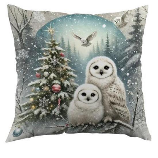 Christmas European Decorative Throw Pillow Case Pillow Case Sofa Living Room Cushion Pillow Case