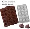 Jiaju 15-решетчатая силиконовая форма для выпечки шоколада и конфет