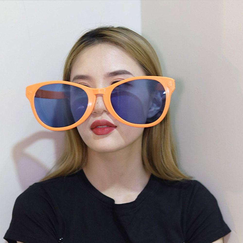 Vintage Party Decoration Supplies Masquerade Large Frame Glow Glasses Big Glasses Square Glasses Shades