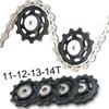 POM Bike Rear Derailleur 11T/12T/13T/14T Pulley Roller Hot Sale Rear Guide Wheel  MTB