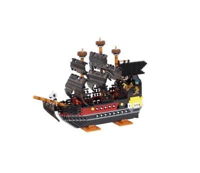 Kawada NB-050 Nanoblock Пиратский корабль ДЕЛЮКС ИЗДАНИЕ Япония НОВЫЙ