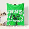 Creeper World Flannel Blanket Throw Blanket Soft Warm Sofa Bed Camping Home Decor Unique Christmas Gift C922381