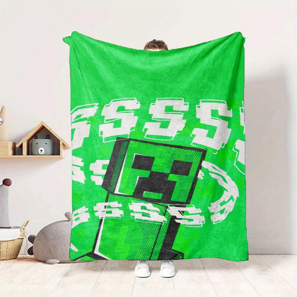 Creeper World Flannel Blanket Throw Blanket Soft Warm Sofa Bed Camping Home Decor Unique Christmas Gift C922381
