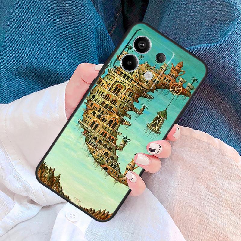 Чехол Salvador Dali Art Cover для Xiaomi Redmi Note 14 13 Pro 12 11 9 10 9S 10S 11S 12S Redmi 14C 10C 12C 13C