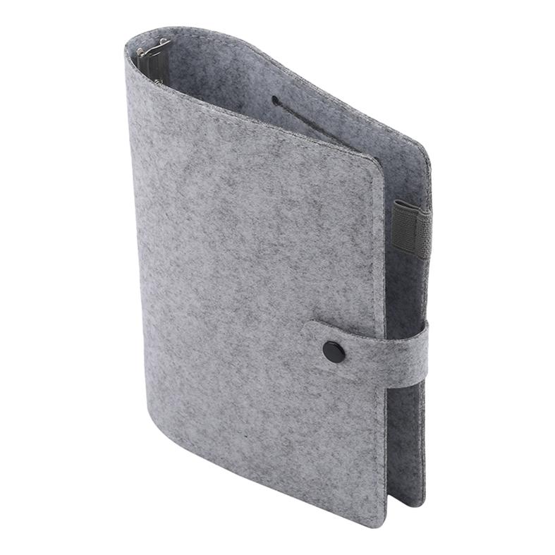 A5/A6 фетровый блокнот с отрывными листами, чехол для дневника, 6 отверстий, сменная обложка, переплет без внутренних страниц