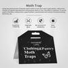 Ловушки для моли для одежды, липкие клеевые ловушки, экологически чистые, без запаха, безопасные в использовании, эффективная ловушка для моли, мух