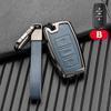 Zinc Alloy Leather Car Key Cover Shell For Changan CS35PLUS CS55PLUS CS75PLUS 2019 keyProtective Case Accessories Keychain