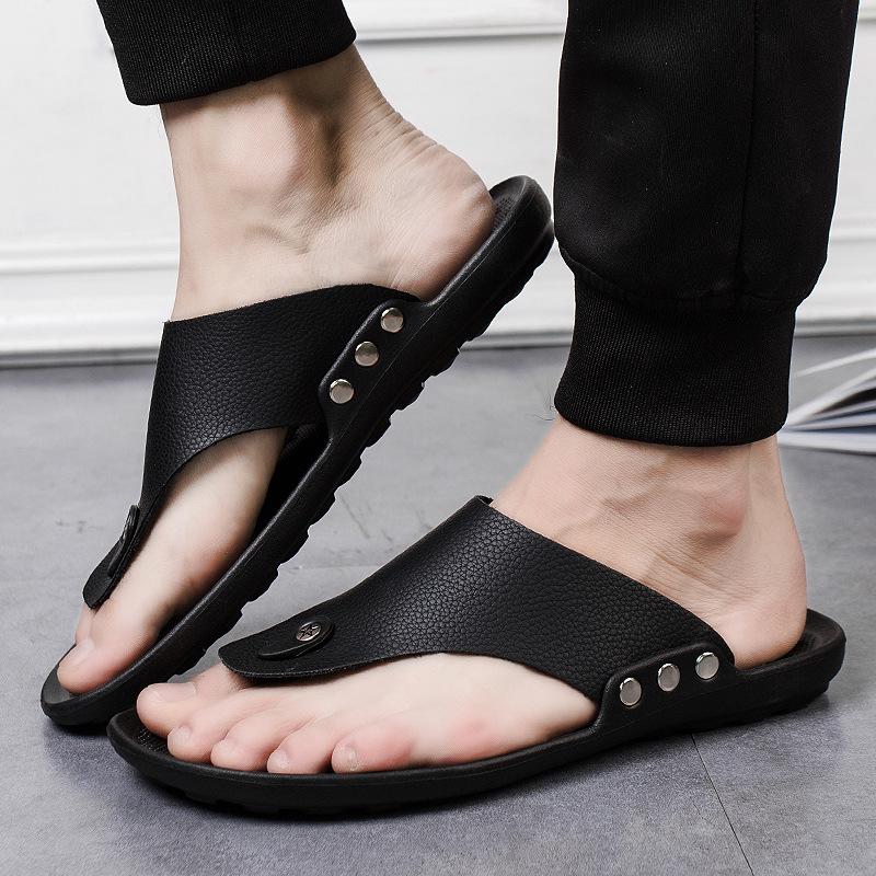 Men's sandals summer new beach shoes men's breathable men's flip flops casual sandals slippers trendy men's shoes