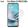Для Moto G100 G100s 5G Стекло Гидрогелевая пленка IMAK 4-го поколения Полное покрытие Защитная пленка для экрана