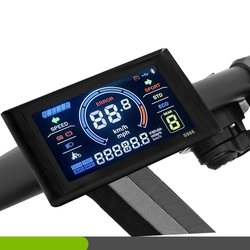 Аксессуары для электровелосипеда LCD-S966 Умный цветной дисплей приборной панели с функцией NFC Детали Аксессуары Дисплей
