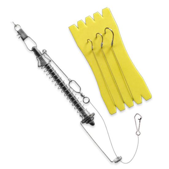 Автоматический рыболовный крючок, высокоэластичный, полноскоростной, пружинный рыболовный крючок из нержавеющей стали, уличный рыболовный крючок для ловли наживки, рыболовные снасти