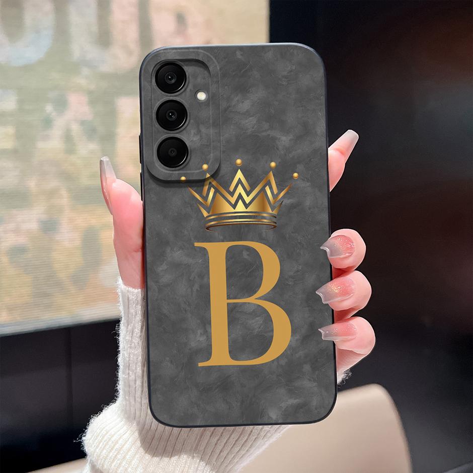 Case For Samsung Galaxy A25 A26 A36 A56 5G Cute Cartoon Panda 26 Letters Silicone Cover For SamsungA36 A56 GalaxyA25 A26 Fandas