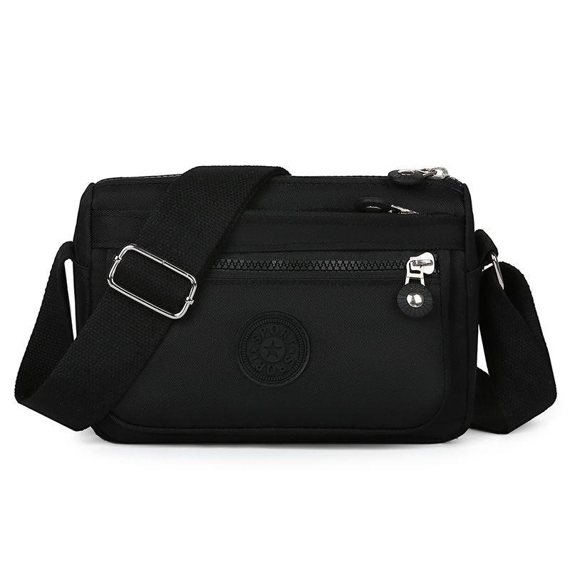 Женская водонепроницаемая нейлоновая сумка из ткани Оксфорд, модная и повседневная сумка через плечо на одно плечо, сумка из ткани для мам среднего и пожилого возраста