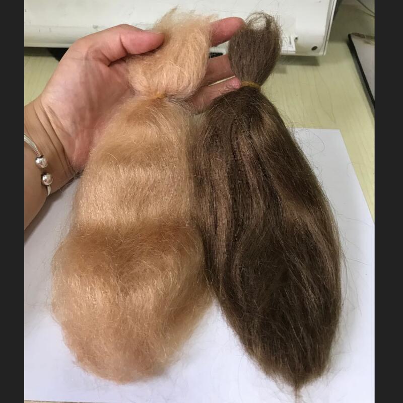 Роскошный 15 г мохера для рутинга куклы реборн, набор для DIY со случайным выбором цвета